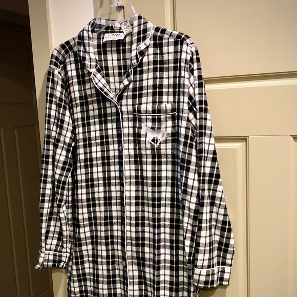 Cowgirl flannel nightshirt from Back in the Saddle! Awesome warmth! - Picture 2 of 6